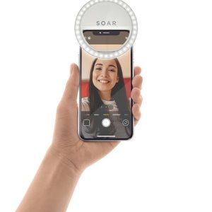 Soar Clip on Selfie Ring Light New in Box